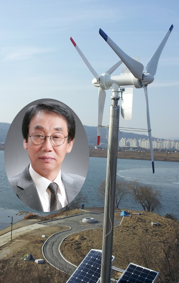 상호 역회전 풍력발전기 개발로 9개 특허를 취득한 (주)아하에너지 허현강 대표이사를 만나다