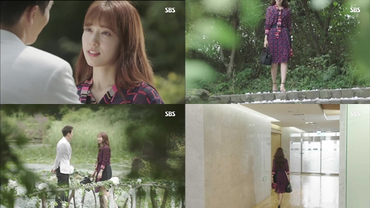 닥터스 박신혜, 꽃길 프로포즈 속 로맨틱 패션