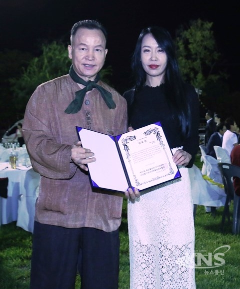황금촬영상, 제나인터내셔날 제나셀 황지연 대표 감사패 받아