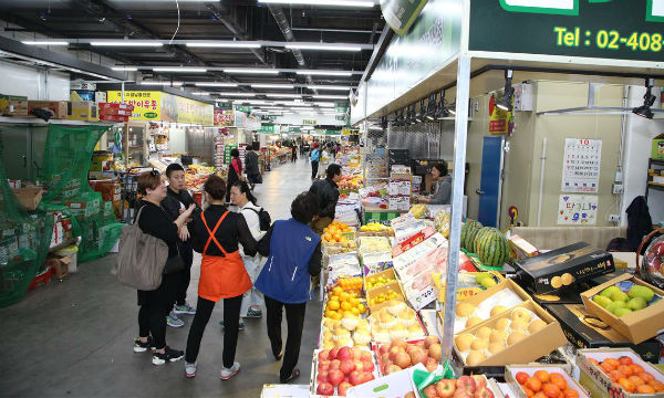 가락시장 청과직판 이전 완료…현대화 사업에 박차