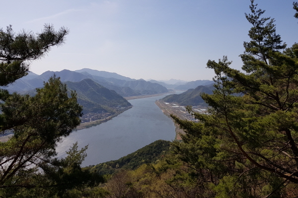낙동강 낙조와 한반도 지형 형상 조망할 수 있는 전망대 조성