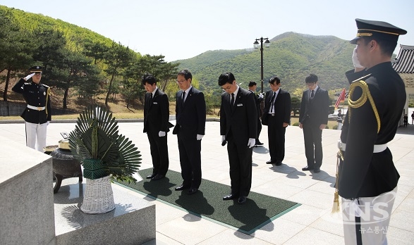 황규연 산단공 이사장, 국립영천호국원 일일명예집례관 위촉