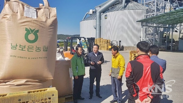 충북농협, 추곡수매 현장경영 실시