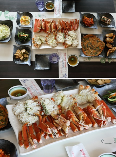 특A급 대게와 킹크랩, 성남 분당 맛집 킹크랩대게전문점 청정 회식장소 인기