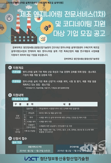 대구시, 창업·중소기업 엔지니어링 설계지원...대상기업 모집