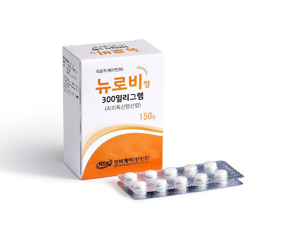 엔비케이제약, 국내 최초 고함량 비타민B6 ‘뉴로비정’ 출시