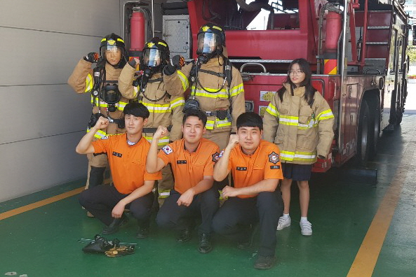 군산소방서 소방서가 열리GO 체험교실운영