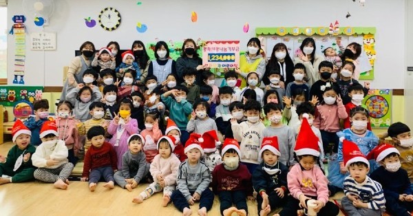 평화원광어린이집 기부금 전달