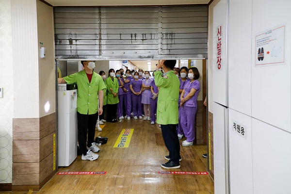 효사랑가족요양병원 소방안전교육 및 훈련 실시
