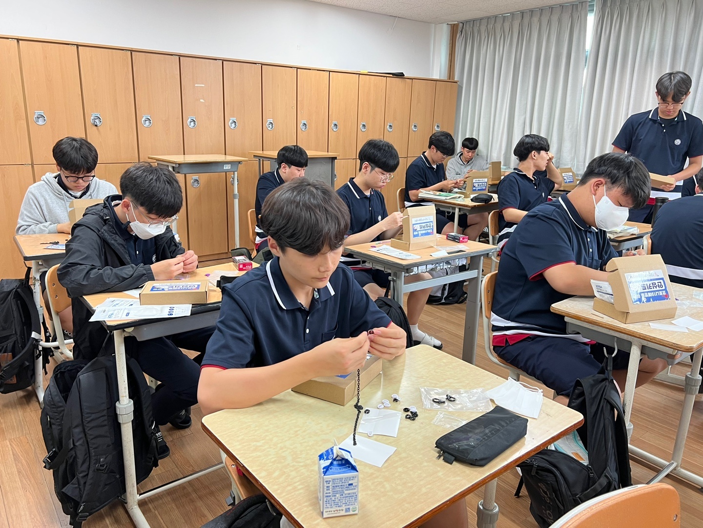 원광고등학교, 어르신 안심키트 만들기 봉사활동