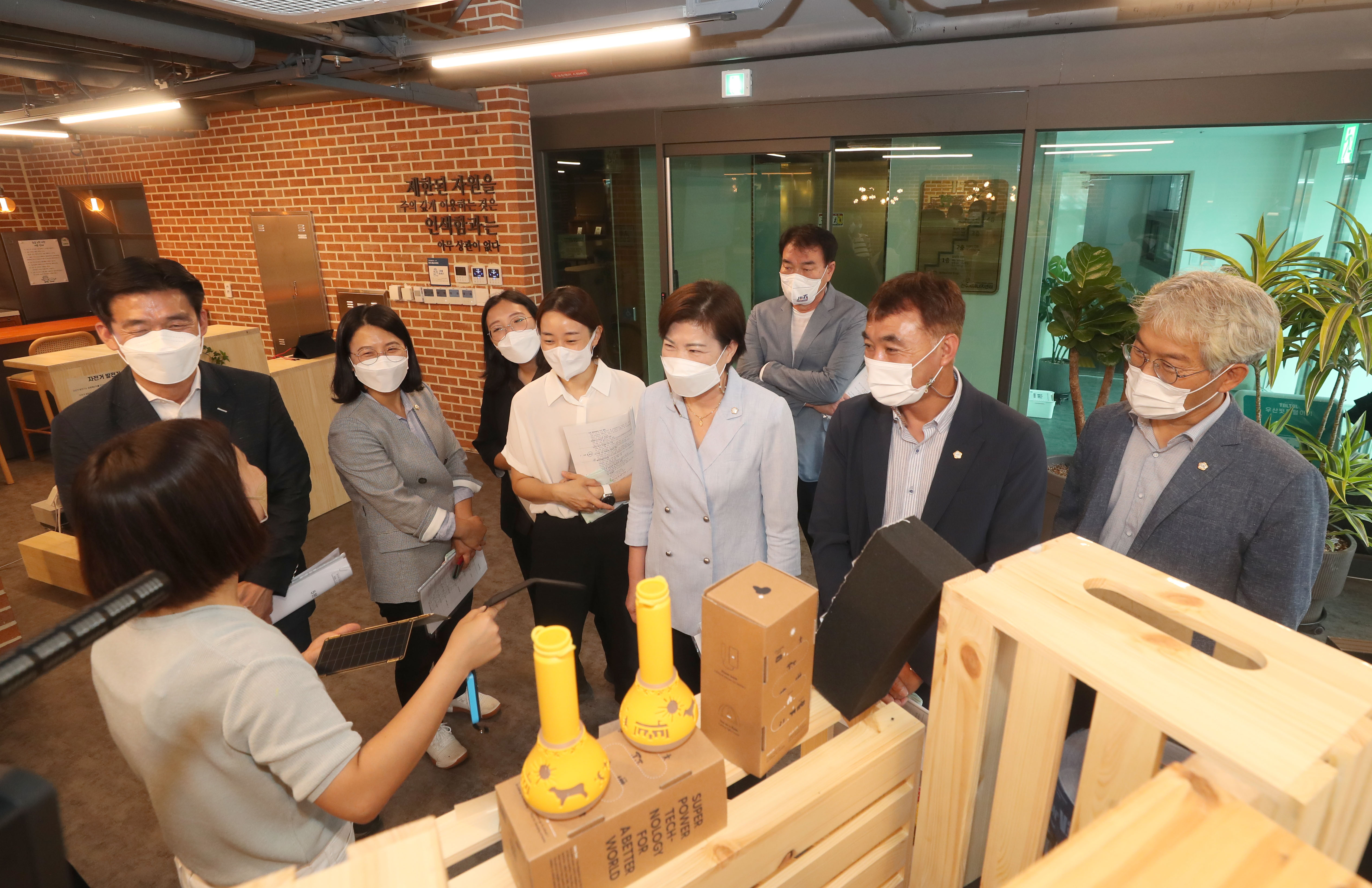 전주시의회 복지환경위, 새활용센터 현장 점검