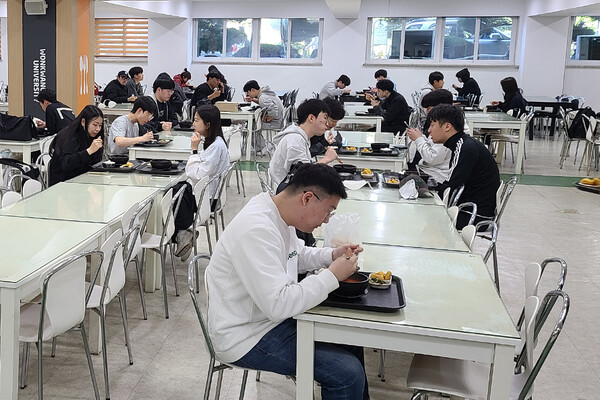 원광대, 천원의 아침밥 사업 시행