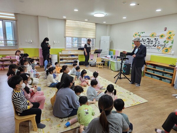 장계노인복지관, 장계어린이집 어린이날 행사 추진