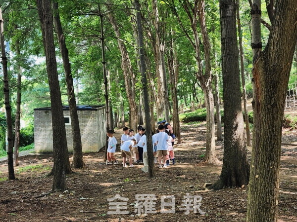 전주시, 3월부터 유아숲체험원 운영