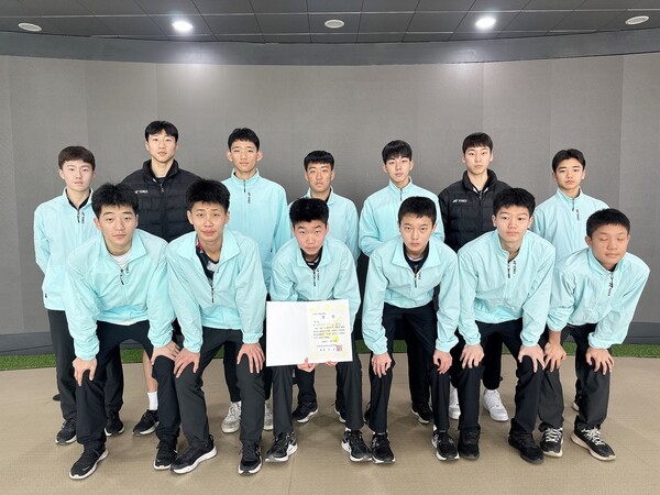 정주고 배드민턴, 한국 중고연맹 회장기 대회우수한 성적