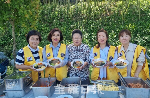 전주자원봉사센터, IBK 참! 좋은 사랑의 밥차 무료급식 활동