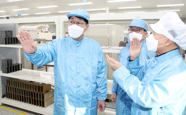 우범기 전주시장 새해 첫 기업 현장 방문
