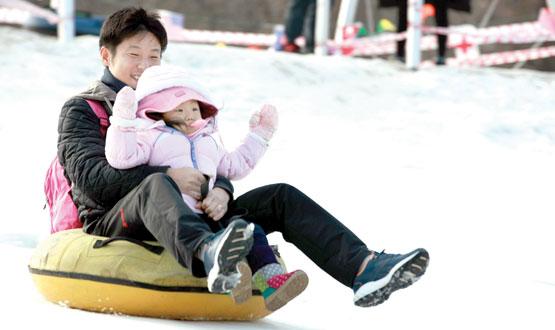 지리산남원 바래봉 눈꽃축제