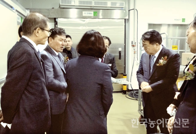 충북 친환경농산물 가공유통센터 본격 가동