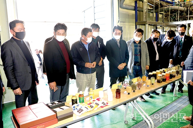 전남도의회 농수산위, 농수산물 가공시설 점검