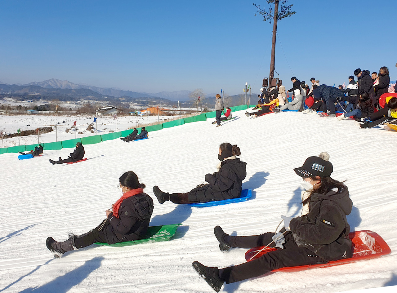 남원 지리산 바래봉 눈꽃축제 성료