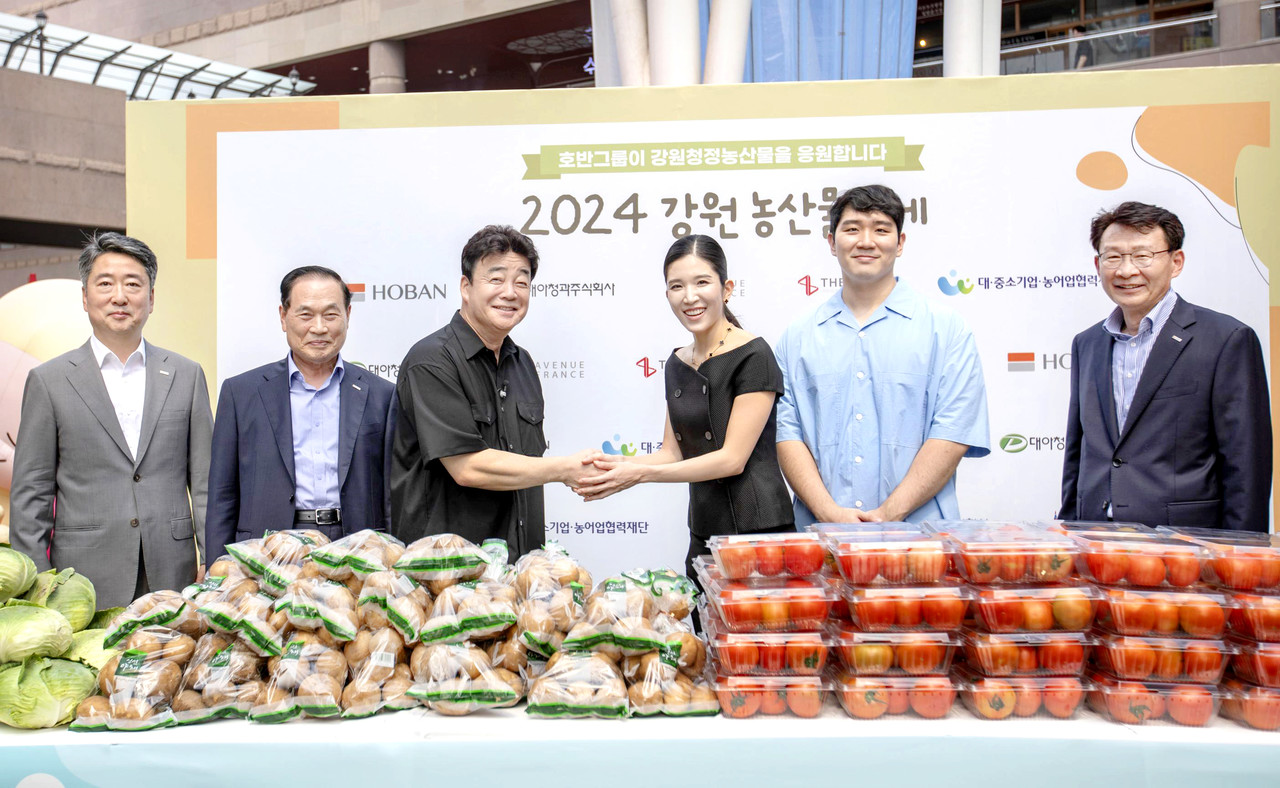 대아청과 2024 강원 농산물 축제 성료