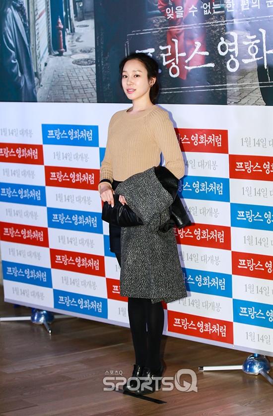 [포토Q] 프랑스영화처럼, 배우 이서이 '영화 기대하고 왔어요~'