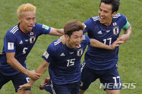 일본축구, 콜롬비아에 통쾌한 설욕... 한국과 같고도 다른점은?