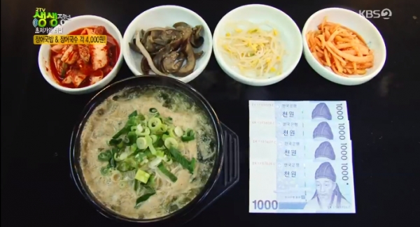 2TV 생생정보 초저가의 비밀, 대구 5900원 돼지갈비 부산 4000원 장어국밥 맛집은?