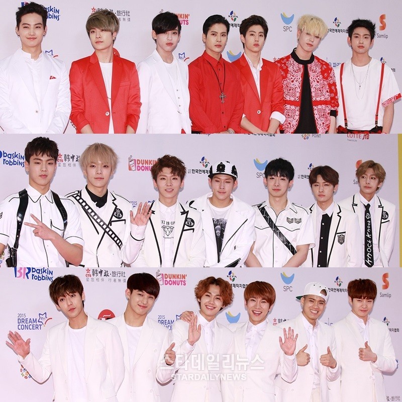 [S영상] 실력파 아이돌 갓세븐 몬스타엑스 비투비, 패션 센스도 남달라~ (2015 드림콘서트)