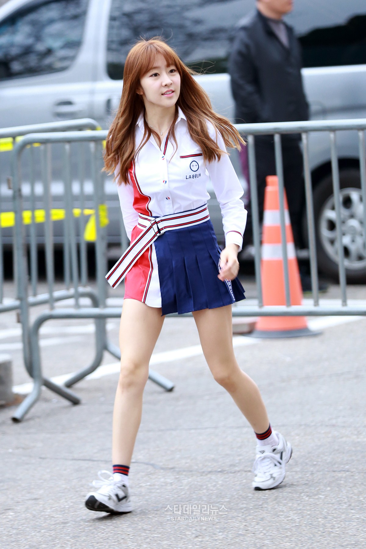 [S포토+] 라붐 유정, 긴 머리 휘날리며 출근 (뮤직뱅크 출근길)