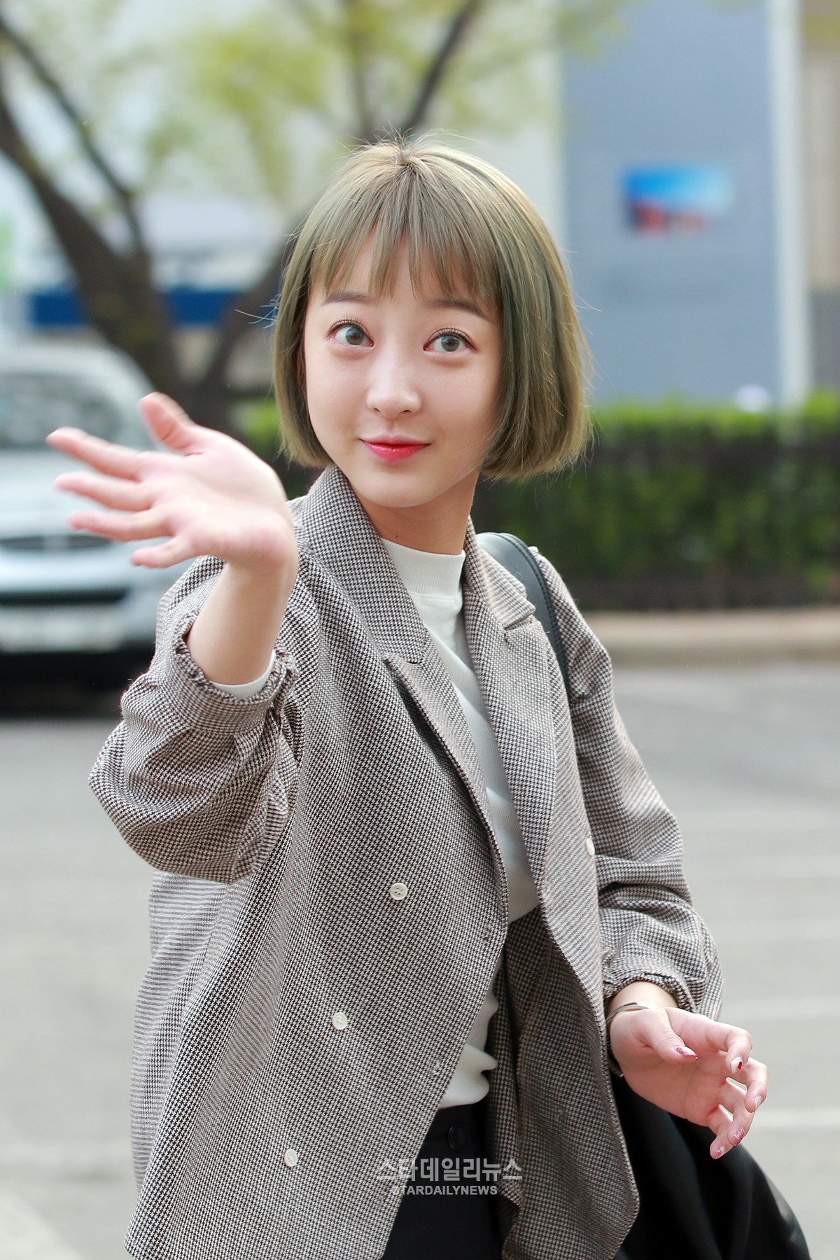 [S포토+] EXID 혜린, 눈이 막 이만해 (뮤직뱅크 출근길)