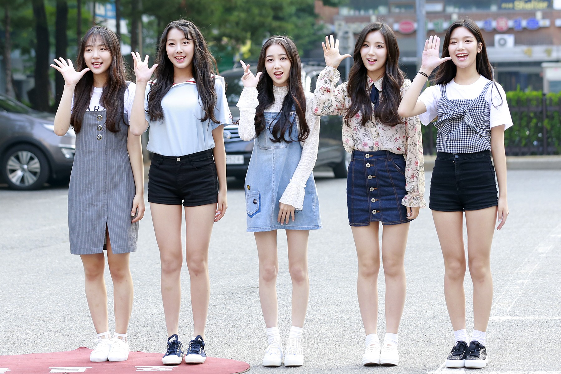 [S포토+] 엘리스, 청순미가 철철 흐르는 소녀들 (뮤직뱅크 출근길)