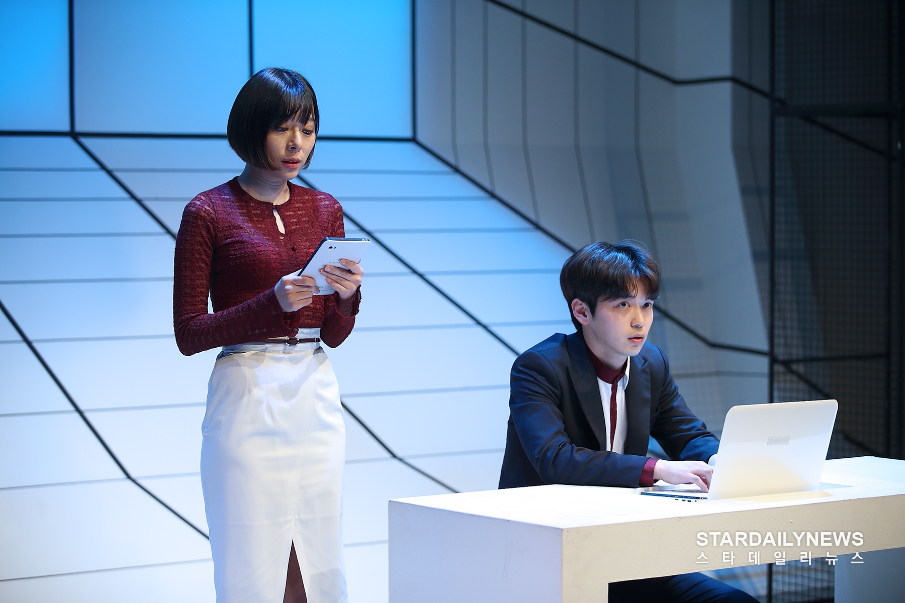[S포토] 김나미-강승호, 더 궁금한거 있어요~ (연극 컨설턴트)