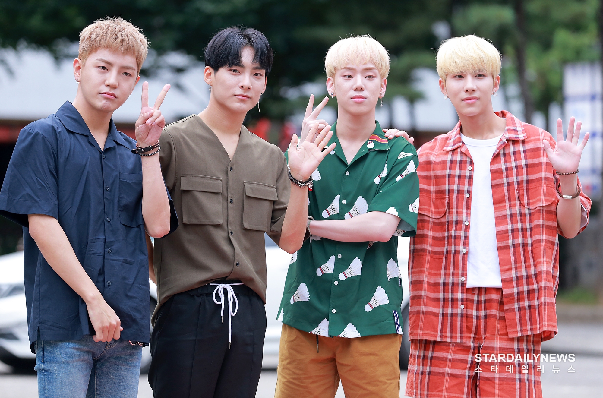 [S포토] 에이스, 우리가 에이스 (뮤직뱅크 출근길)