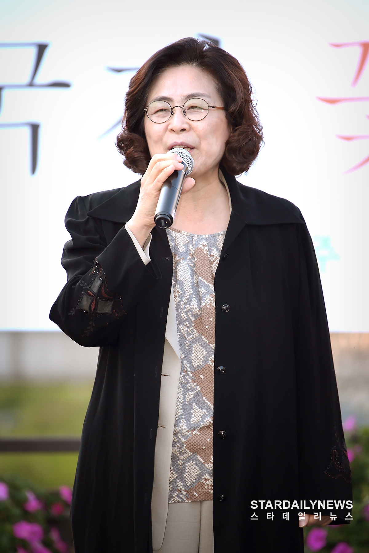 [S포토] 유승희, 성북구에서 조선왕릉 주제로 꽃장식 대회 열린 것 뜻 깊어~  (국제꽃장식대회)