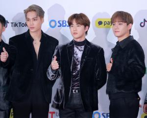 [S포토] 엑소(EXO) 카이-수호-첸, 우리의 따봉 (2018 가요대전)