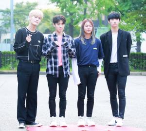 [S포토] 리미트리스, 아이돌계의 F4 (뮤직뱅크 출근길)