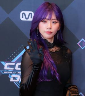 [S포토] 드림캐쳐 지유, 바이바이지유 (엠카운트다운)