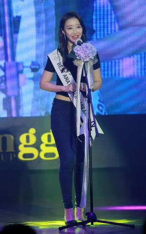 [S포토] 김나영, 자기소개 했나영 (2021 베스트 아나테이너 선발대회)