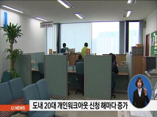 도내 20대 개인워크아웃 신청 해마다 증가