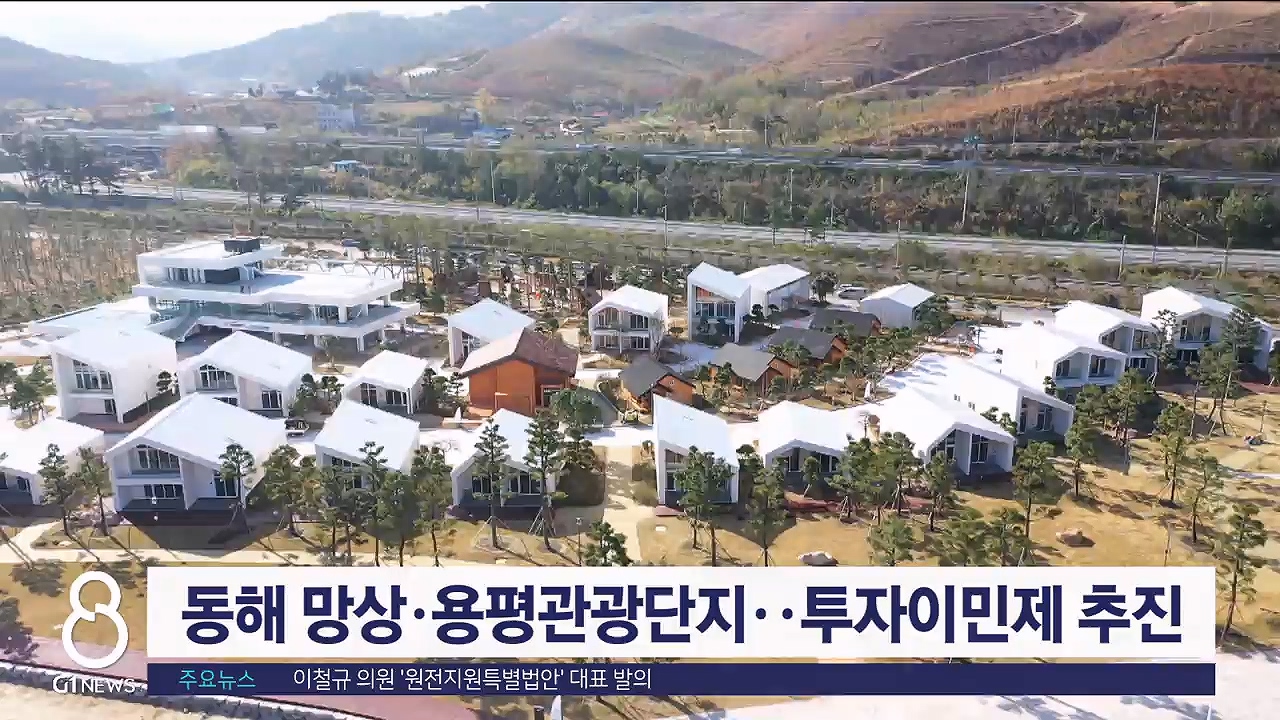 동해 망상·용평관광단지..투자이민제 지정 추진