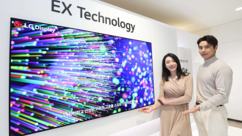 LG디스플레이, 개인화 알고리즘 적용해 더 선명해진 OLED.EX 첫 공개