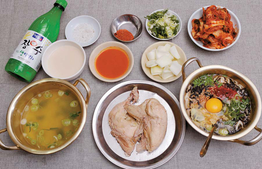 지친 몸 충전하는 착한 가격 닭백숙