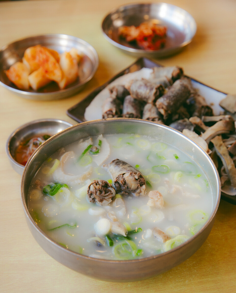 용인 백암, 순대로 통하다
