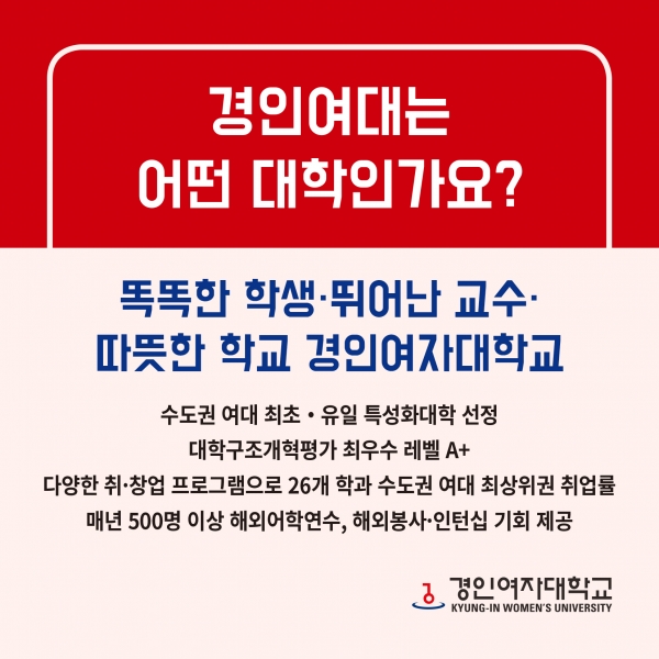 [카드로 읽는] 경인여대 2021 수시모집