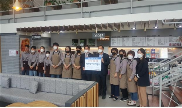 전북대 카페 아로미마실, 장애인 고용 유지 눈길