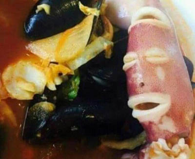 비와이는 자기 닮은꼴 짬뽕 오징어를 보고 무슨 생각을 했을까?