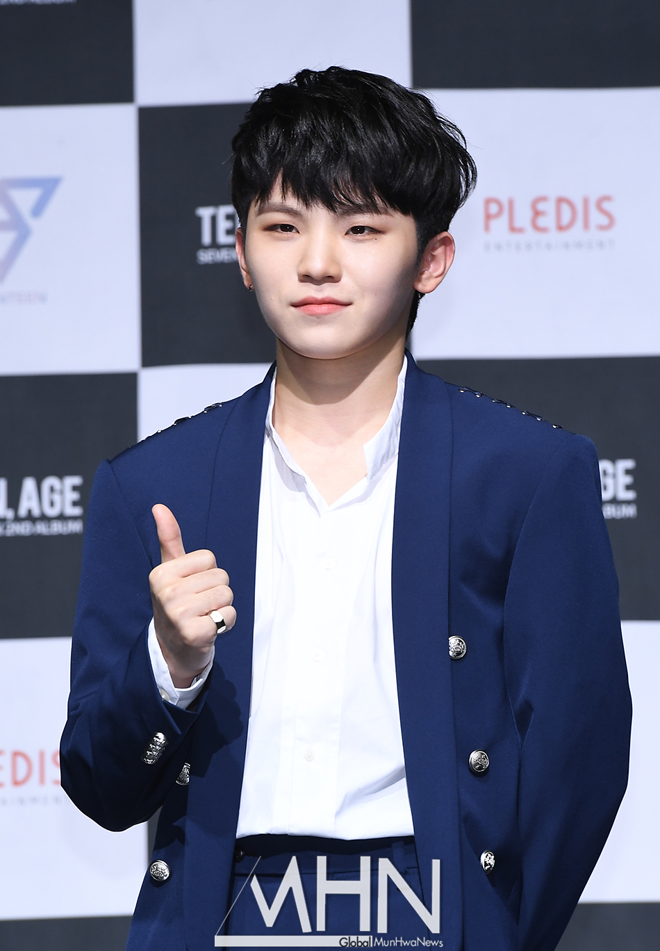 [문화포토] 세븐틴 우지 블랙 헤어, 요정미 UP~
