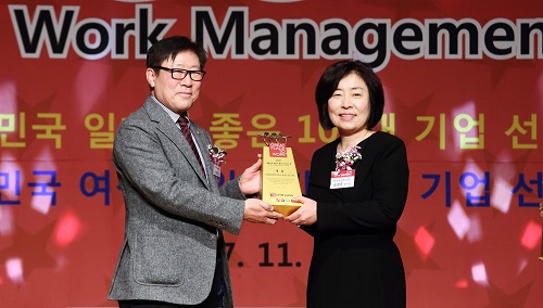 한국 존슨앤드존슨 4개사, 대한민국 일하기 좋은 100대 기업 대상 및 한국에서 가장 존경 받는 CEO 상 동시 수상